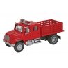 International(R) 4900 Fire Department Utility Truck - Assembled -- Red, HO, Walthers SceneMaster 11892