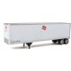 40′ Trailmobile Trailer 2-Pack - Assembled -- Milwaukee Road (white, red Logo), HO, Walthers SceneMaster 2513