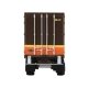 Flexi-Van 40` Trailer 2-Pack - Assembled -- Illinois Central (Diamond Logo, `U.S. Mail` Side, HO, Walthers SceneMaster 2601