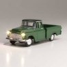 Just Plug(R) Lighted Vehicle -- Green Pickup, HO, Woodland Scenics 5590