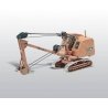 Insley Model K Backhoe - Kit -- On Crawler Chassis, HO, Woodland Scenics 237