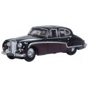 1959 - 1961 Jaguar MkVIII-IX - Assembled -- Black, Imperial Maroon, N, Oxford Diecast NJAG9004