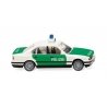 1987-1996 BMW 525i Sedan - Assembled -- Police (green, white, German Lettering), HO, Wiking 86445