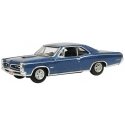 1966 Pontiac GTO - Assembled -- Fontaine Blue, HO, Oxford Diecast 87PG66001