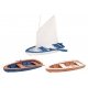 2 Rowboats and Sailboat, G, Pola 333150