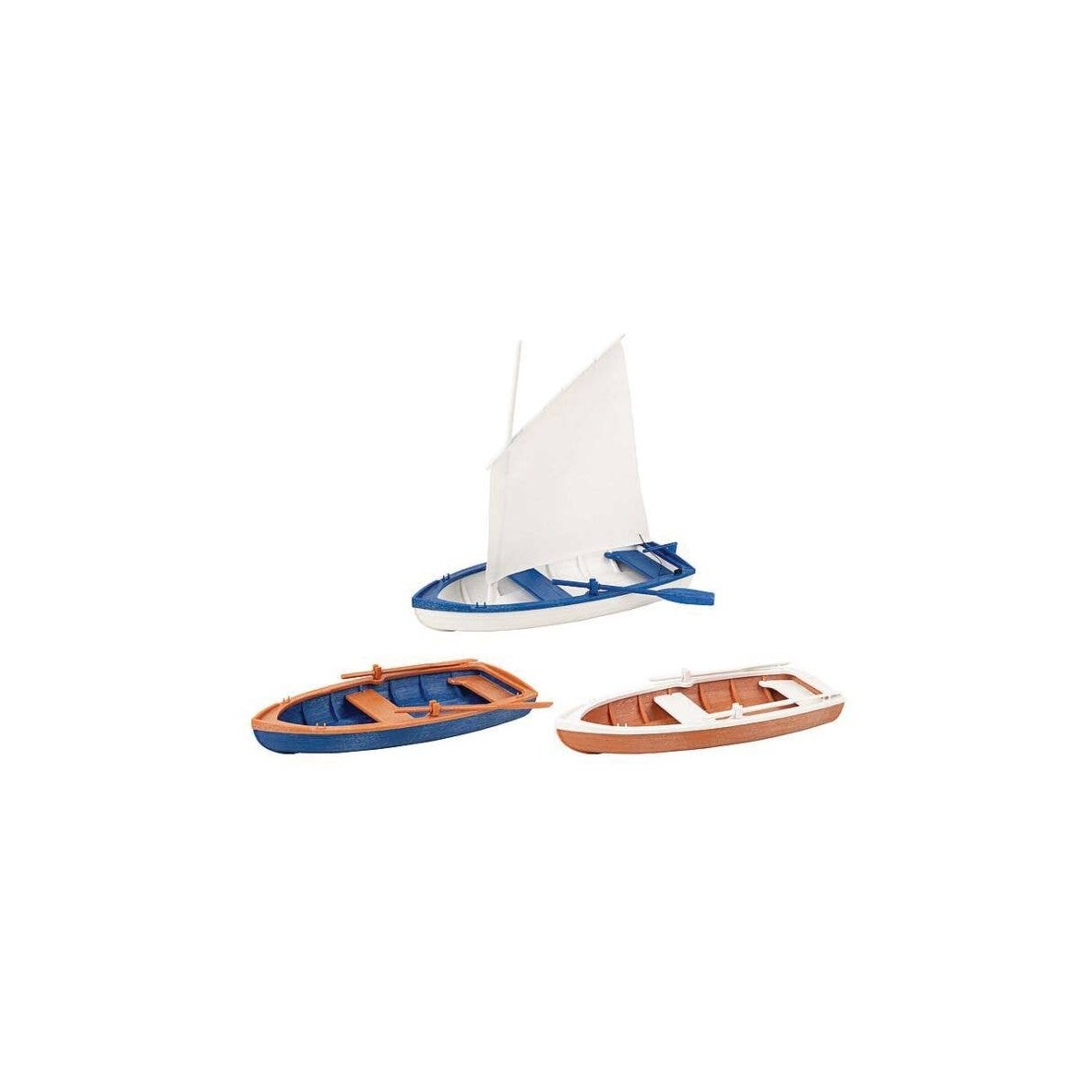 2 Rowboats and Sailboat, G, Pola 333150