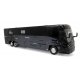 MCI J4500 Motorcoach Bus - Assembled -- MCI 90th Anniversary (black, gray, white), HO, Iconic Replicas 870465