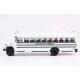 GMC Bus - Assembled -- U.S. Bureau of Prisons (white, black), 1/43, William Tell International Inc HB076