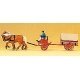 Emergency - Horse-Drawn Fire Equipment -- Coal Tender, HO, Preiser Kg 30429