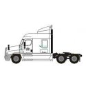 Freightliner Cascadia Mid-Roof Tractor - Assembled -- YRC Freight 2 (white, orange, blue), N, Trainworx Inc 4259002