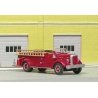 1950-1956 Mack L Fire Pumper - Resin Kit -- Open Cab, Undecorated, HO, SYLVAN SCALE MODELS V390