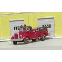 1950-1956 Mack L Fire Pumper - Resin Kit -- Closed Cab, Undecorated, HO, SYLVAN SCALE MODELS V391