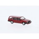 1985 Volvo 740 Station Wagon - Assembled -- Metallic Red, HO, Brekina Automodelle PCX870666