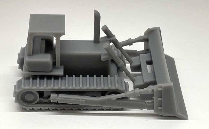 Medium Bulldozer - Kit -- Undecorated, HO, Phoenix Precision Models 31010