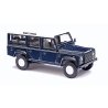 1983 Land Rover Defender SUV - Assembled -- Blue, White, HO, Busch Gmbh & Co Kg 50302