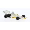1975 McLaren M23D - Assembled -- Peter Revson 8 Yardley′ (white, yellow, Saison 1973, German, HO, Brekina Automodelle 22955