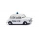 1959-1967 Morris Mini-Minor - Assembled -- Police (white, black), HO, Wiking 22607
