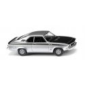 1970-1974 Opel Manta A GT/E 2-Door Hardtop - Assembled -- Silver, Black, HO, Wiking 82712