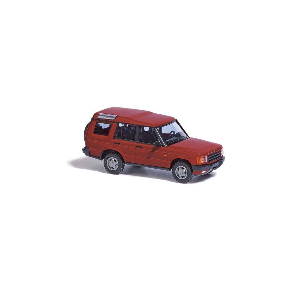 1998-2004 Land Rover Discovery - Assembled -- Red, HO, Busch Gmbh & Co Kg 51903