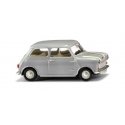 1959-1967 Morris Mini-Minor Austin 7 - Assembled -- Silver-Gray, HO, Wiking 22606
