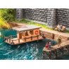 Laser-Cut Kit - Laser-Cut Minis -- Houseboat, HO, Noch Gmbh & Co 14224
