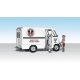 AutoScenes(R) - Assembled -- Micky′s Milk Delivery, HO, Woodland Scenics 5529