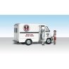 AutoScenes(R) - Assembled -- Micky′s Milk Delivery, HO, Woodland Scenics 5529