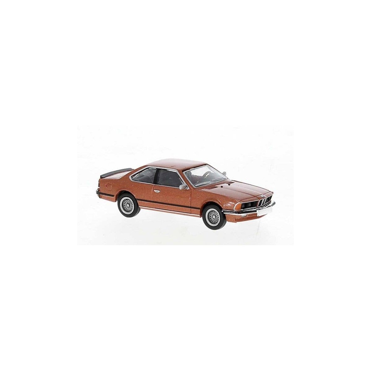 1977 BMW 635i 2-Door - Assembled -- Metallic Bronze, HO, Brekina Automodelle 24359