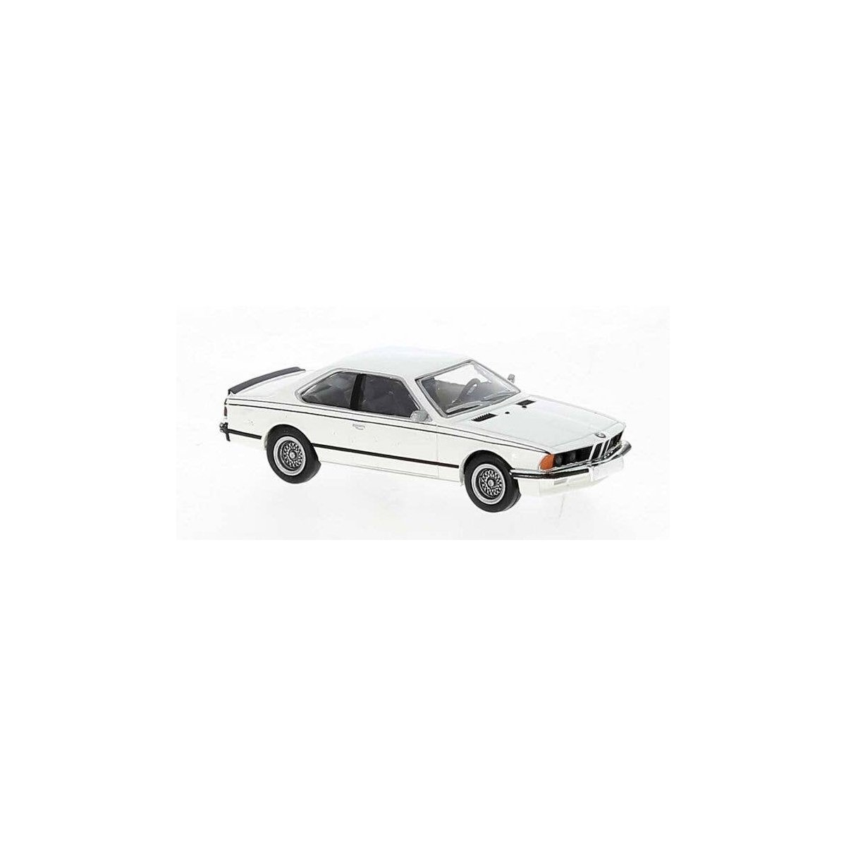 1977 BMW 635i 2-Door - Assembled -- White, HO, Brekina Automodelle 24358