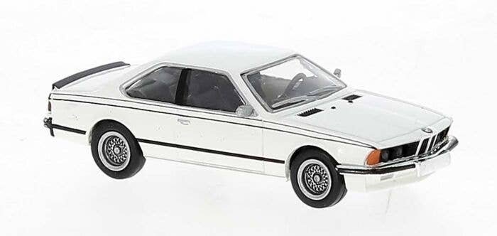 1977 BMW 635i 2-Door - Assembled -- White, HO, Brekina Automodelle 24358