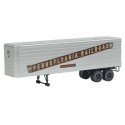 35′ Fluted-Side Trailer 2-Pack - Assembled -- Pennsylvania Railroad (silver, Tuscan), HO, Walthers SceneMaster 2405