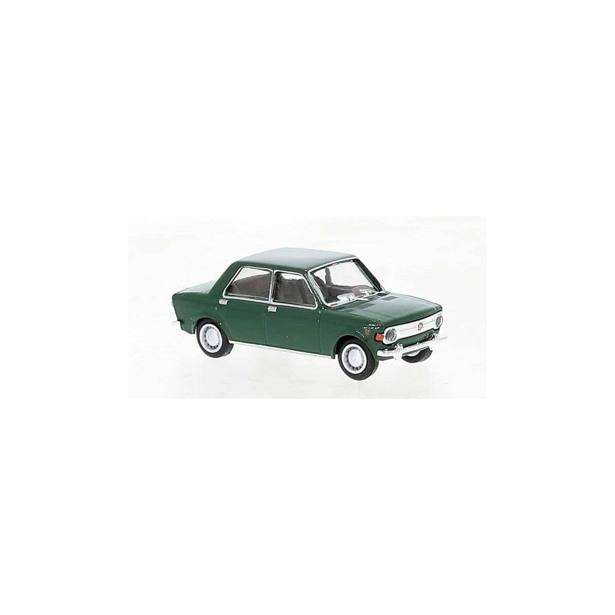 1969 Fiat 128 - Assembled -- Green, HO, Brekina Automodelle 22537