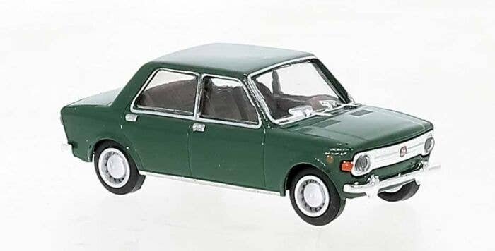 1969 Fiat 128 - Assembled -- Green, HO, Brekina Automodelle 22537