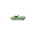 1948-1954 Jaguar XK 120 Roadster Convertible - Assembled -- Top Down (light green), HO, Wiking 80104