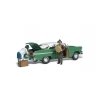 AutoScenes(TM) - Assembled -- Lubeners Loading, HO, Woodland Scenics 5526