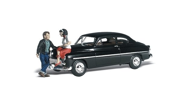 AutoScenes(TM) - Assembled -- Spoonin-N-Croonin, HO, Woodland Scenics 5530