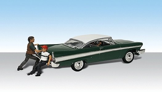 AutoScenes(R) - Assembled -- Shove It or Leave It, HO, Woodland Scenics 5543