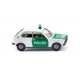 1975 Volkswagen Polo 1 - Assembled -- Police (white, green, German Lettering), HO, Wiking 3646