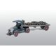 American Trucks - Early Diamond T (Cast Metal Kit) -- Semi Tracor with Flatbed Trailer, HO, Woodland Scenics 244