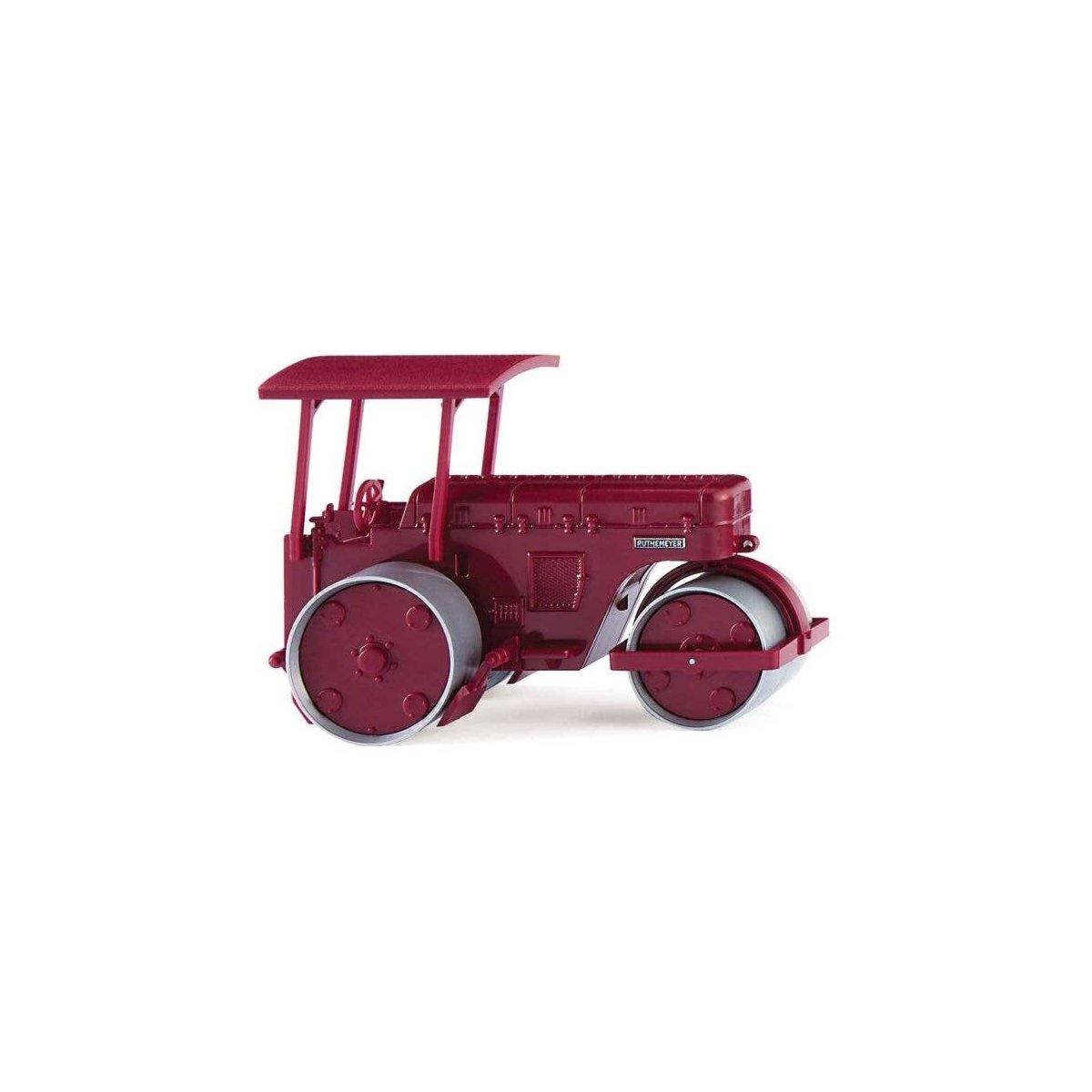 1956 Bolling Ruthemeyer Road Roller - Assembled -- Red, HO, Wiking 89805