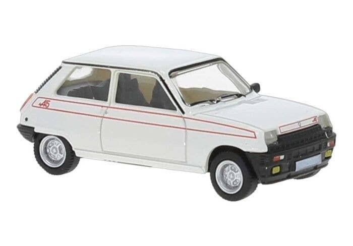 1980 Renault 5 Alpine Station Wagon - Assembled -- White, HO, Brekina Automodelle PCX870511