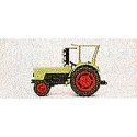 Farm Machinery Deutz Tractor -- With Mower - Assembled, HO, Preiser Kg 17913