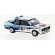 1975 Fiat 131 Abarth - Assembled -- Walter Rohrl 10, Monte Carlo-Sieger, 1980 (white, blue, , HO, Brekina Automodelle 22654
