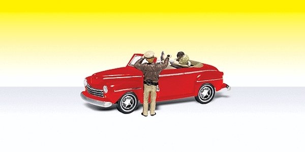 AutoScenes(R) -- Cop ′n a Kiss, N, Woodland Scenics 5337