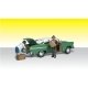 AutoScenes(TM) -- Lubeners Loading their Luggage, N, Woodland Scenics 5326