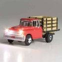 Just Plug(R) Lighted Vehicle -- Heavy Hauler (red), N, Woodland Scenics 5615