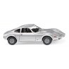 1968-1973 Opel GT 2-Door Hardtop - Assembled -- Silver, HO, Wiking 80410