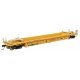 Thrall Rebuilt 40′ Well Car - Ready to Run -- TTX DTTX 53325 red TTX & Next Load Any Road logos, yellow conspicuity stri