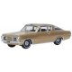 1965 Plymouth Barracuda - Assembled -- Gold, HO, Oxford Diecast 87PB65001