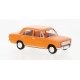 1966-1975 Fiat 124 Sedan - Assembled -- Orange, HO, Brekina Automodelle 22415